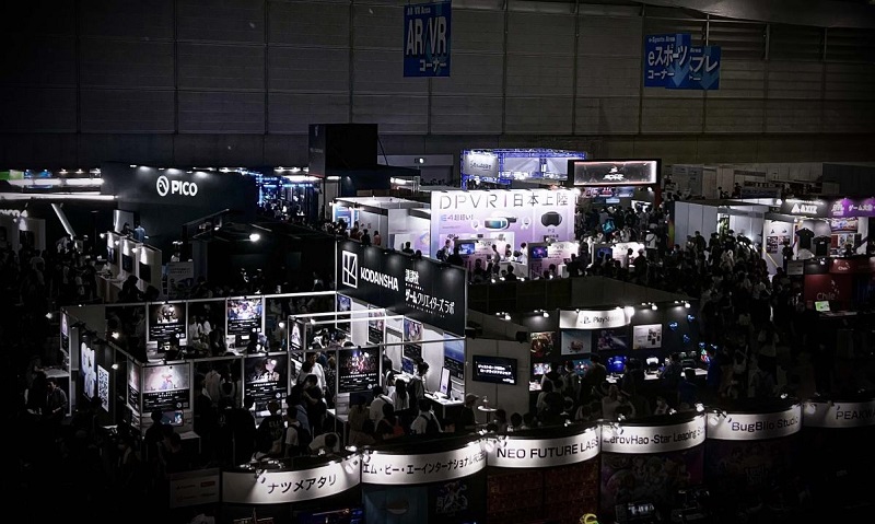 大朋VR亮相2023東京游戲展，展位“躺贏”火爆全場-93913.COM-XR信息與產業服務