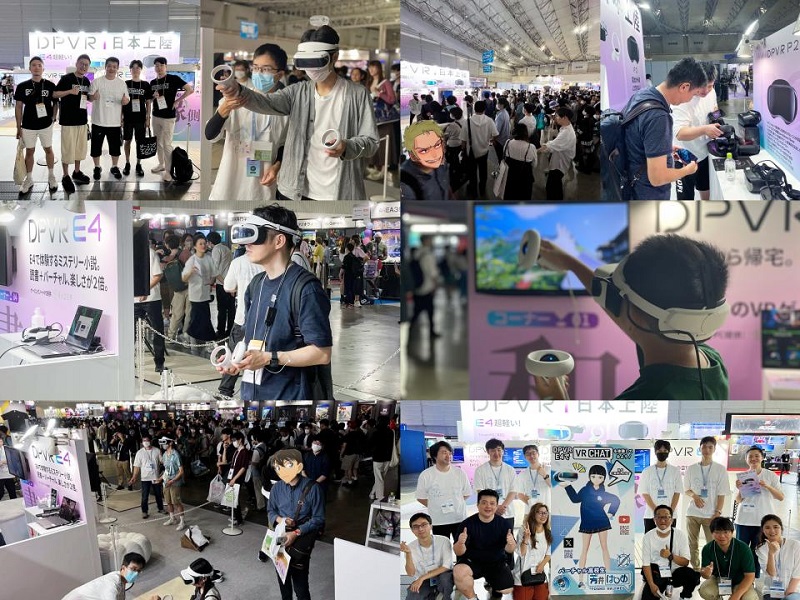 大朋VR亮相2023東京游戲展，展位“躺贏”火爆全場-93913.COM-XR信息與產業服務