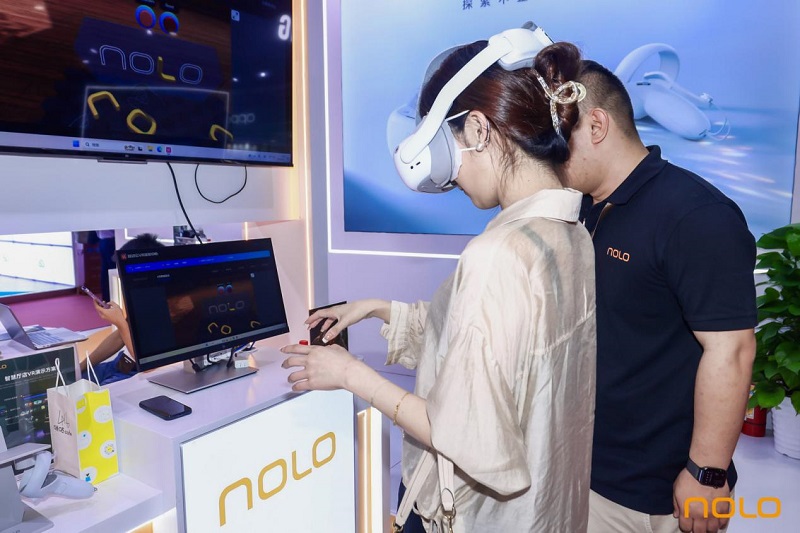 NOLO攜多款明星展品 亮相2023中國移動全球合作伙伴大會-93913.COM-XR信息與產業服務