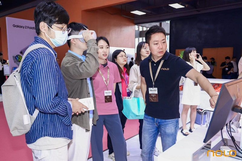 NOLO攜多款明星展品 亮相2023中國移動全球合作伙伴大會-93913.COM-XR信息與產業服務