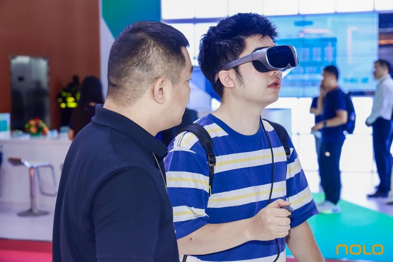 NOLO攜多款明星展品 亮相2023中國移動全球合作伙伴大會-93913.COM-XR信息與產業服務