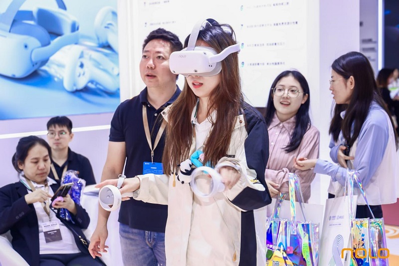 NOLO攜多款明星展品 亮相2023中國移動全球合作伙伴大會-93913.COM-XR信息與產業服務