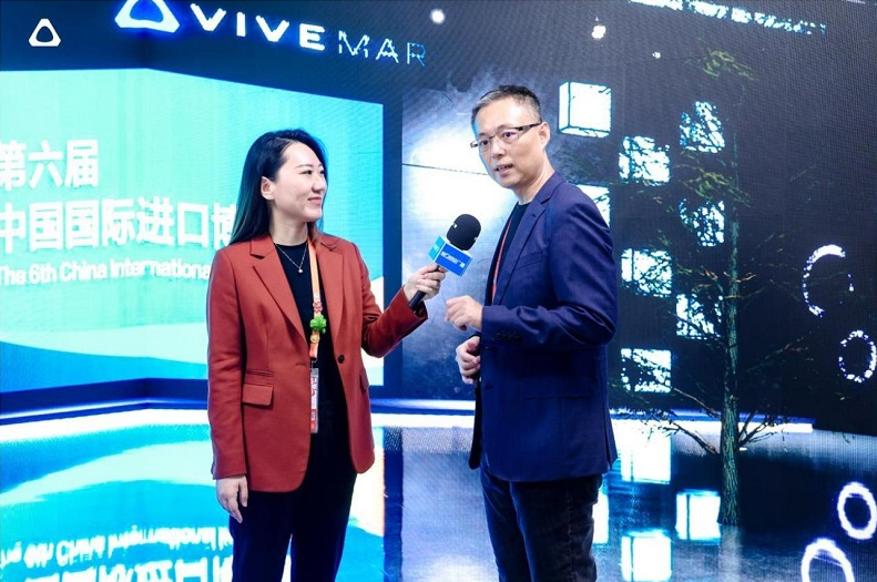 HTC VIVE攜全新沉浸式生態赴進博之約 助力多行業共享XR創新成果-93913.COM-XR信息與產業服務