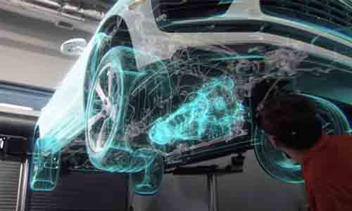 保時(shí)捷用HoloLens 2+Dynamics 365為經(jīng)銷商車輛維修服務(wù)降本增效
