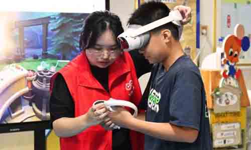 長沙理工大學團隊用PICO VR開展鄉村兒童數字素養教育